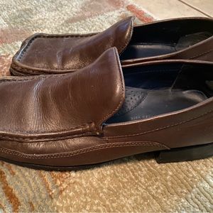 Kenneth Cole Brown Slip-on Dress shoes 9.5